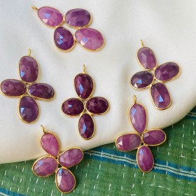 Necklace setting Sapphire -Johri