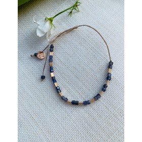 Bracelet fine stone - Jade Rose