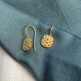Earrings multicolored...