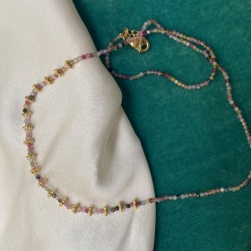 tourmaline necklace and...