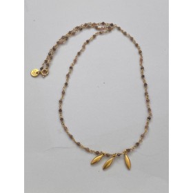 Collier chaine rosaire- Madras