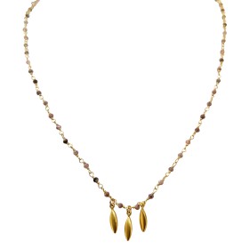 Collier chaine rosaire- Madras