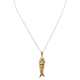 Collier poisson articulé  - Sardina