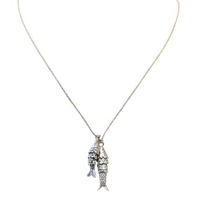 Necklace silver articulated...