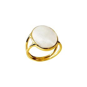 Bague nacre et onyx Euphoria